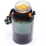 Ancient Witch Bath Spell Potion & Aventurine Crystal Amulet - Prosperity - Image 3