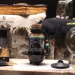 Ancient Witch Bath Spell Potion & Aventurine Crystal Amulet - Prosperity - Image 4