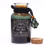 Ancient Witch Bath Spell Potion & Aventurine Crystal Amulet - Prosperity - Image 2