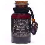 Ancient Witch Bath Spell Potion & Amethyst Crystal Amulet - Seduction - Image 2