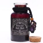 Ancient Witch Bath Spell Potion & Amethyst Crystal Amulet - Seduction - Image 3