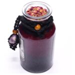 Ancient Witch Bath Spell Potion & Amethyst Crystal Amulet - Seduction - Image 4