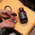 Ancient Witch Bath Spell Potion & Rock Crystal Amulet - Cleansing - Image 8